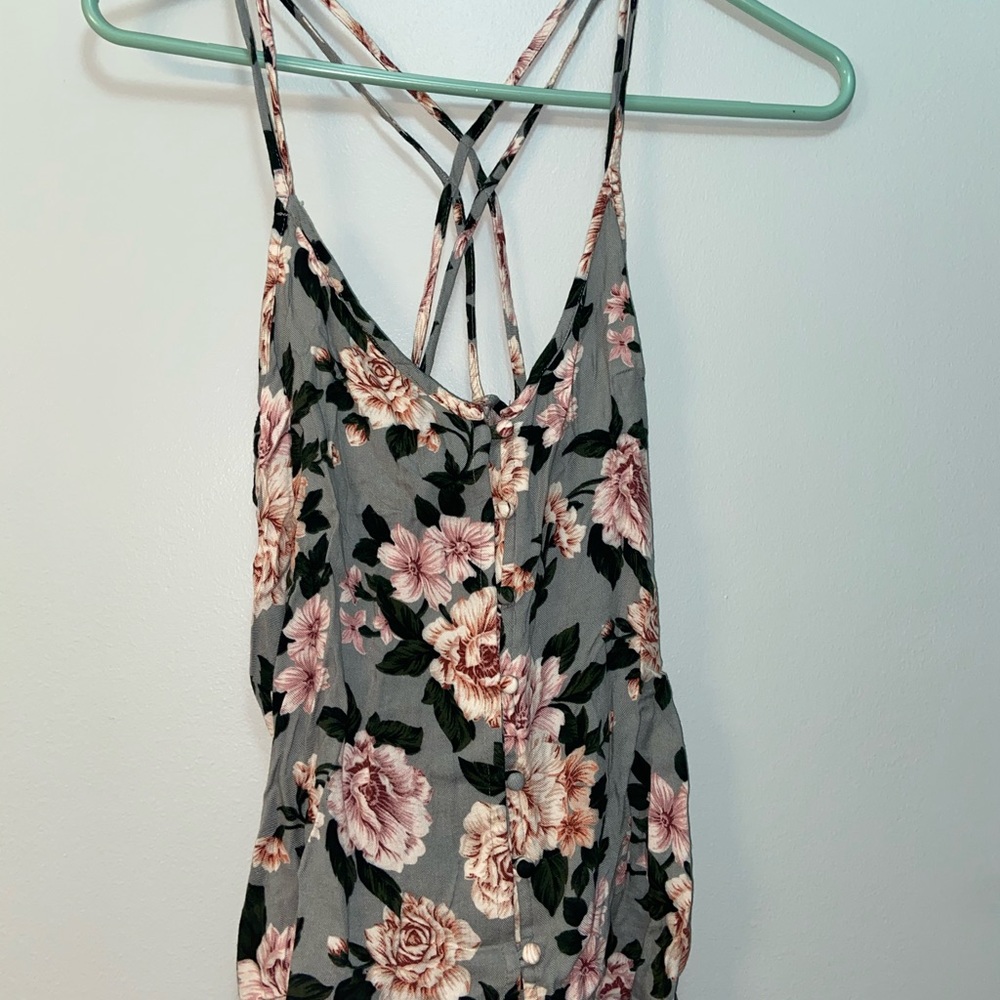 American Eagle Floral Tank